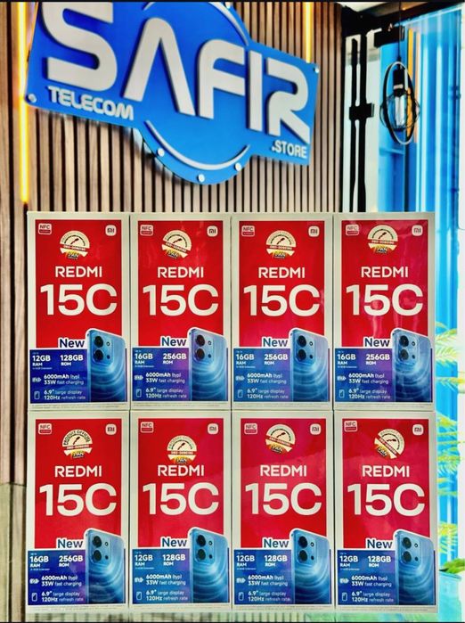 Redmi 15 c 8/256 4/128