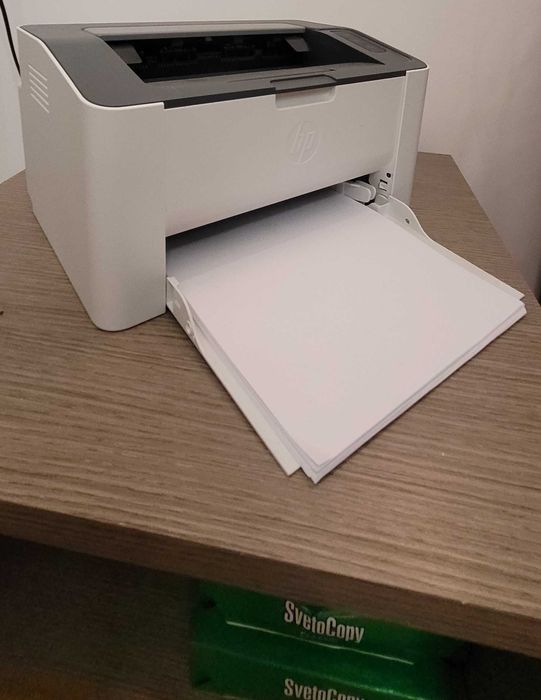 Принтер HP LaserJet 107W (черно-белый, А4)