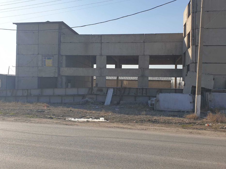 ЖД тупик с ангаром