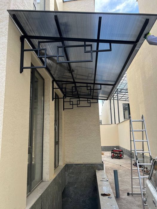 Козырёк навесы из лексана