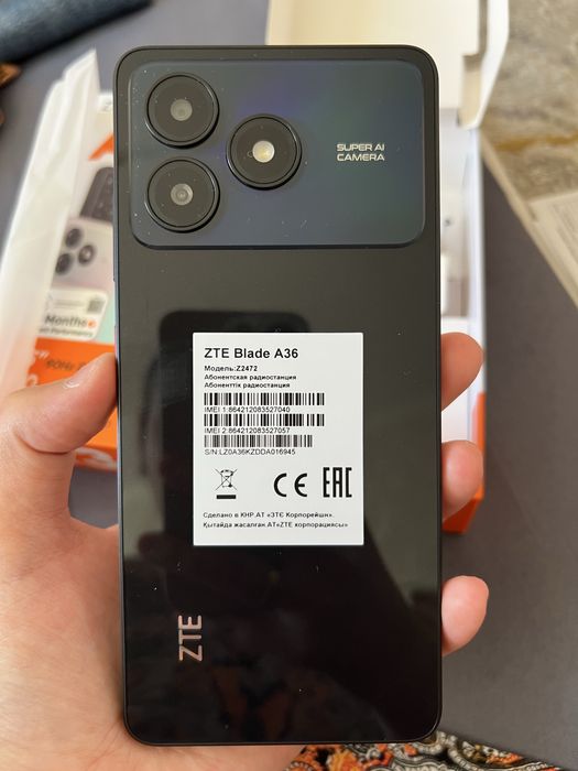 Телефон ZTE Blade A36