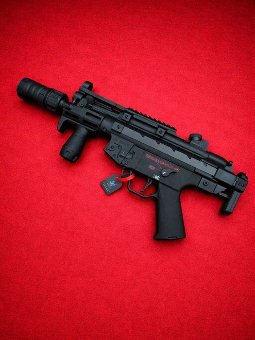 Страйкбольный пистолет-пулемёт СКБ, temir miltiq orbiz 416, kalash 47