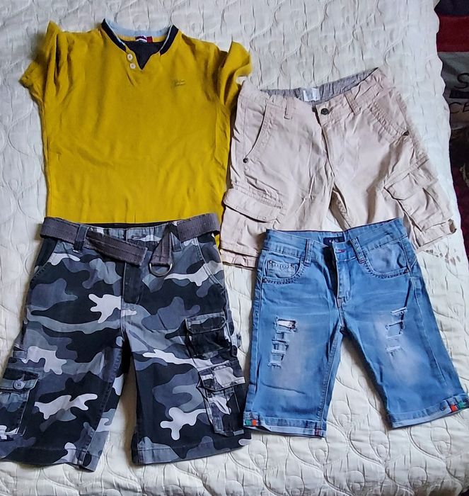 Летние вещи на мальчика 7-14 лет