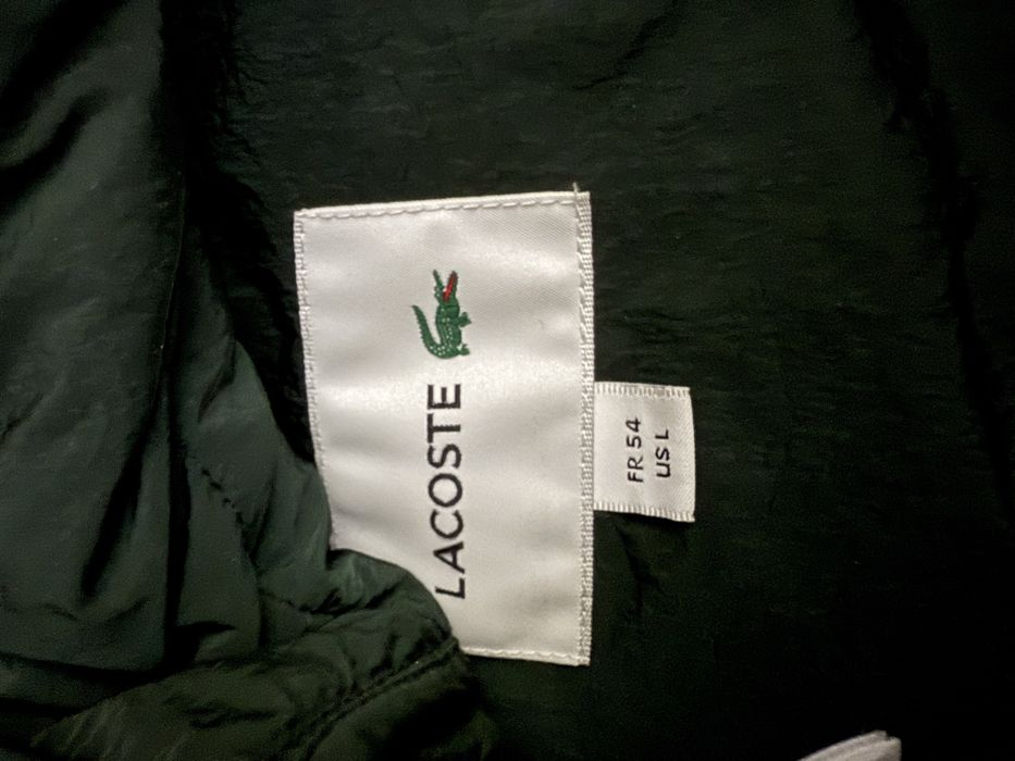 Мъжко капитонирано преходно яке Lacoste