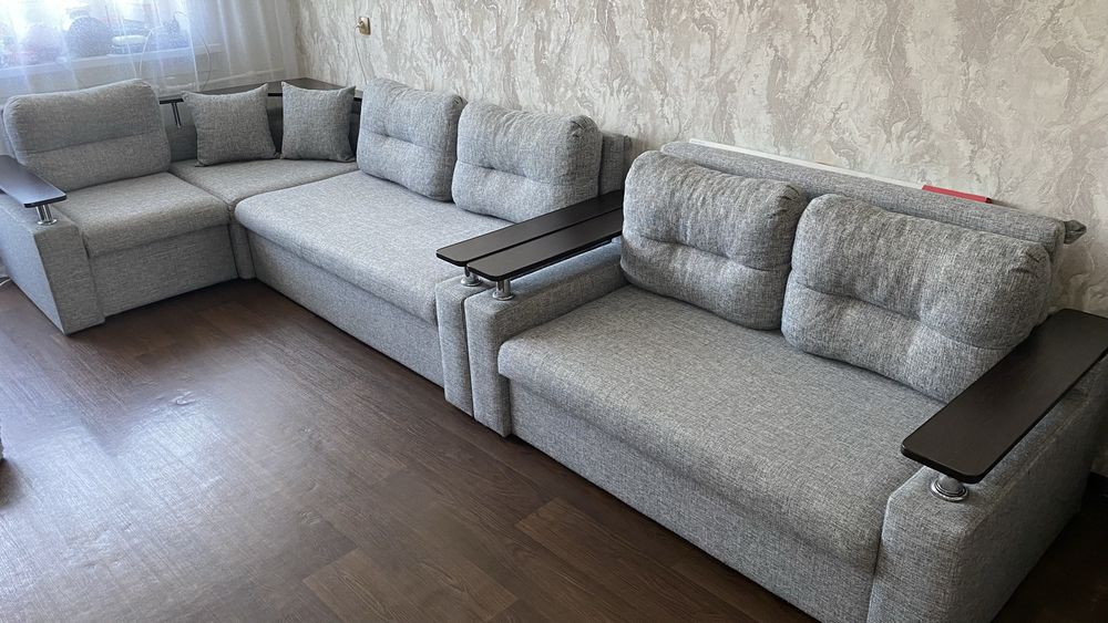 Продам угловой диван и мини-диван в одни руки