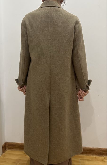 Длинное женское пальто Massimo Dutti