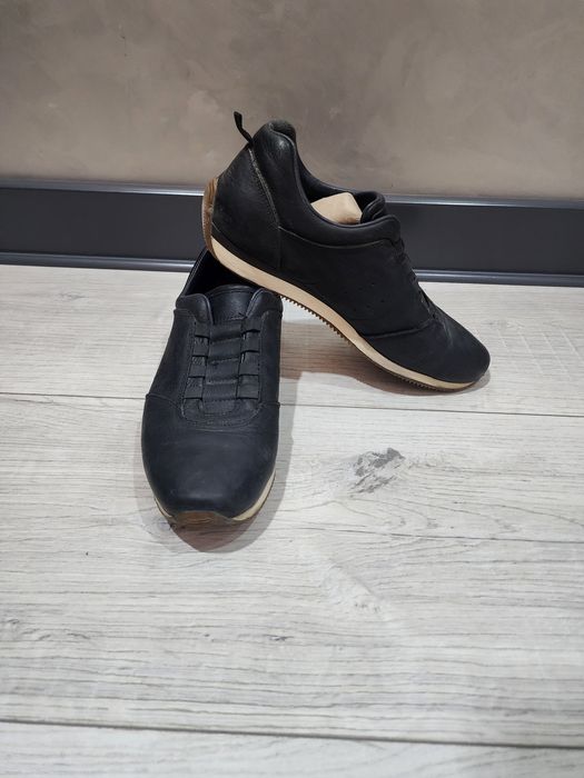 Кожанные кроссовки