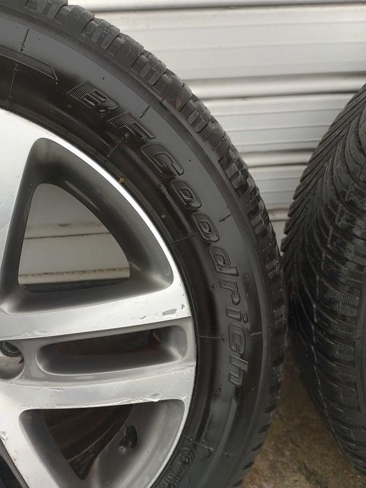 Алуминиеви джанти  със зимни гуми WV 5х112.16 цола.