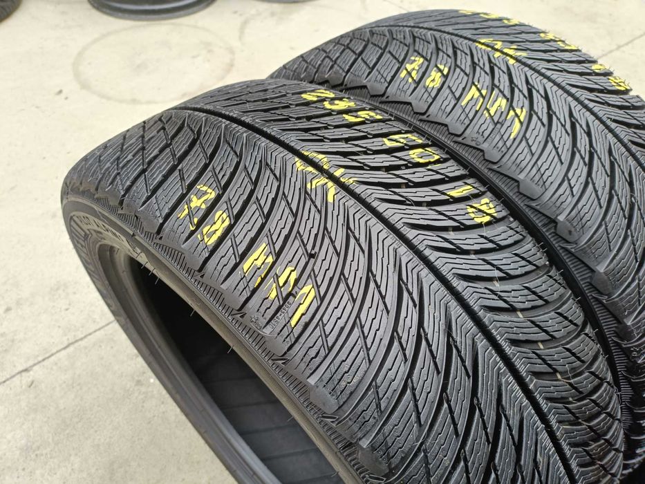Set 4 anvelope de iarna 235 50 18 michelin pilot alpin 5 profil 7,8 mm