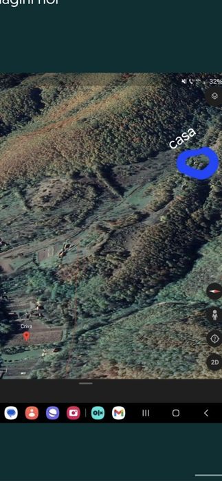 Vand casa batraneasca cu teren si padure