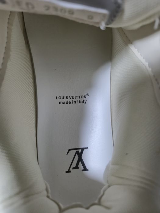 Louis Vuitton Skate white grey