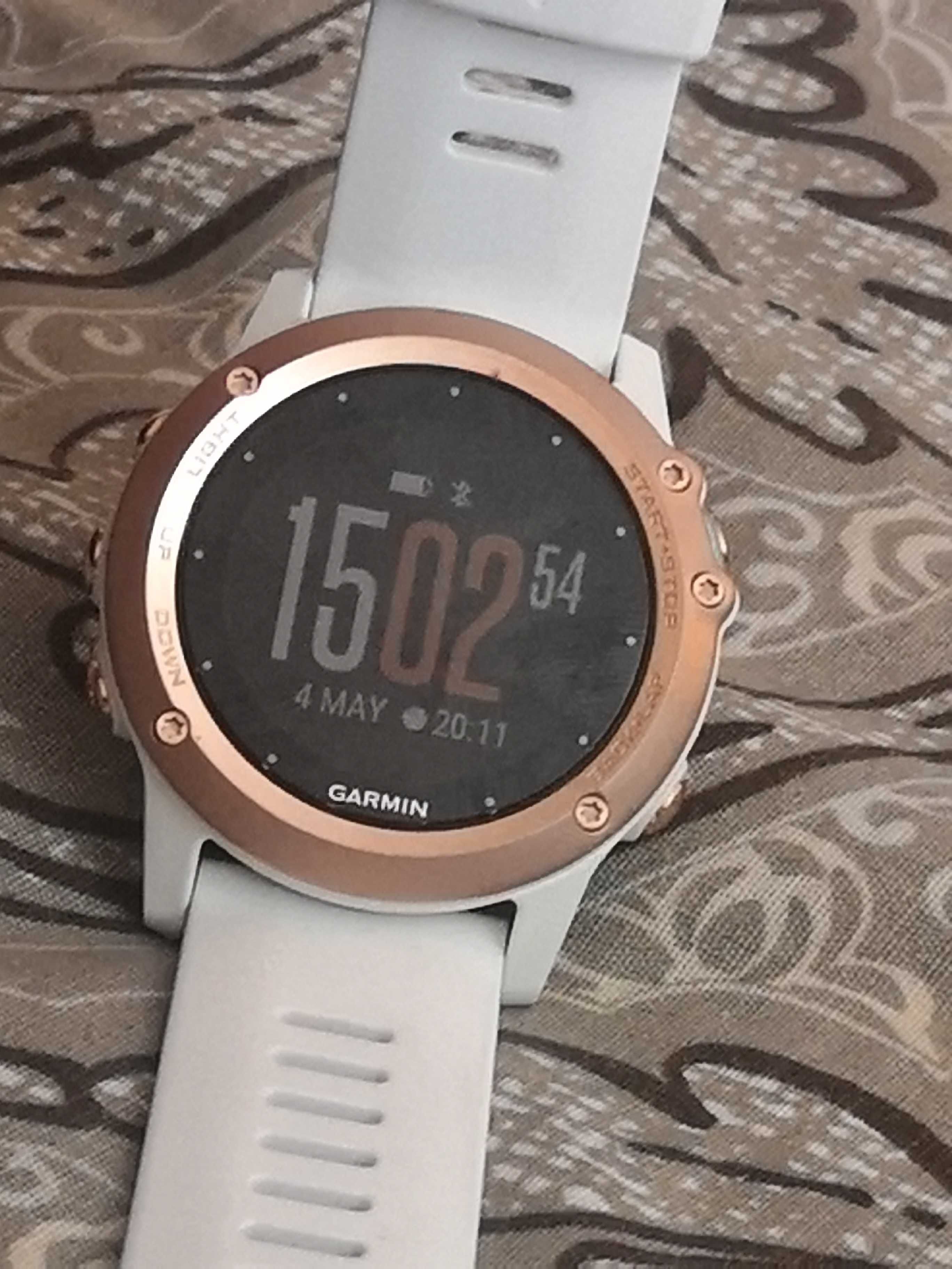 Garmin fenix 3 on sale white and rose gold