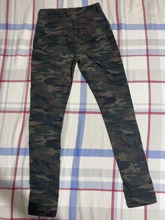 Дамски зелени панталони - размер S