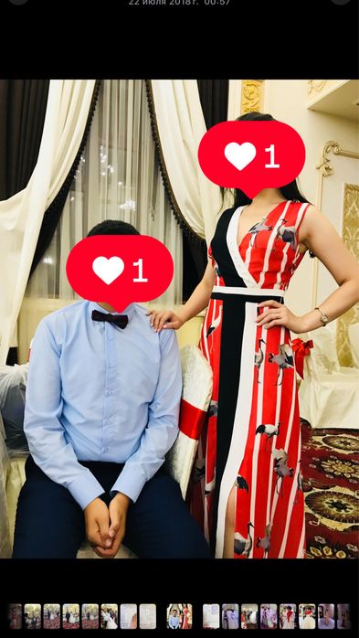 Турецкое платье б/у