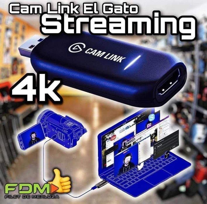 Карта Видеозахвата 4K Elgato Camlink/Cam Link для Захвата Видео