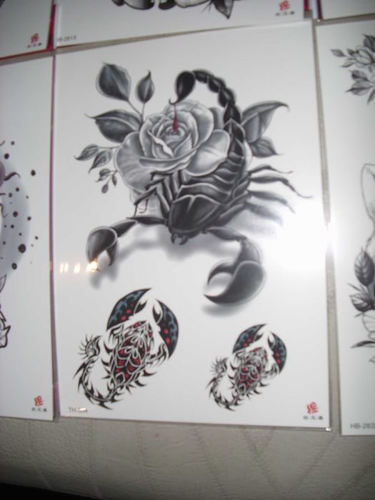 Временни татуировки - водоустойчиви. Промо цена