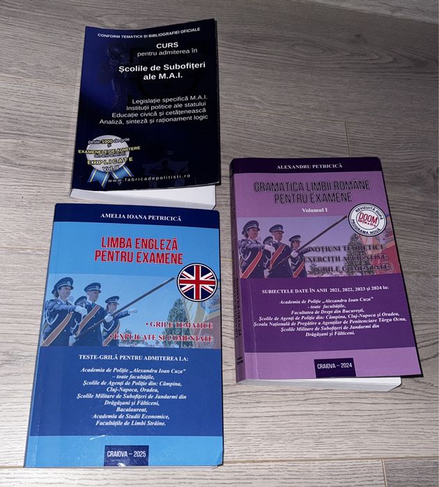 Pregătire Admitere MAI, ANP, Frontieră, Jandarmi