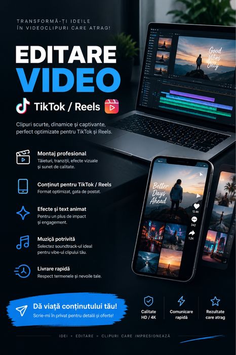 Edit video tik tok etc