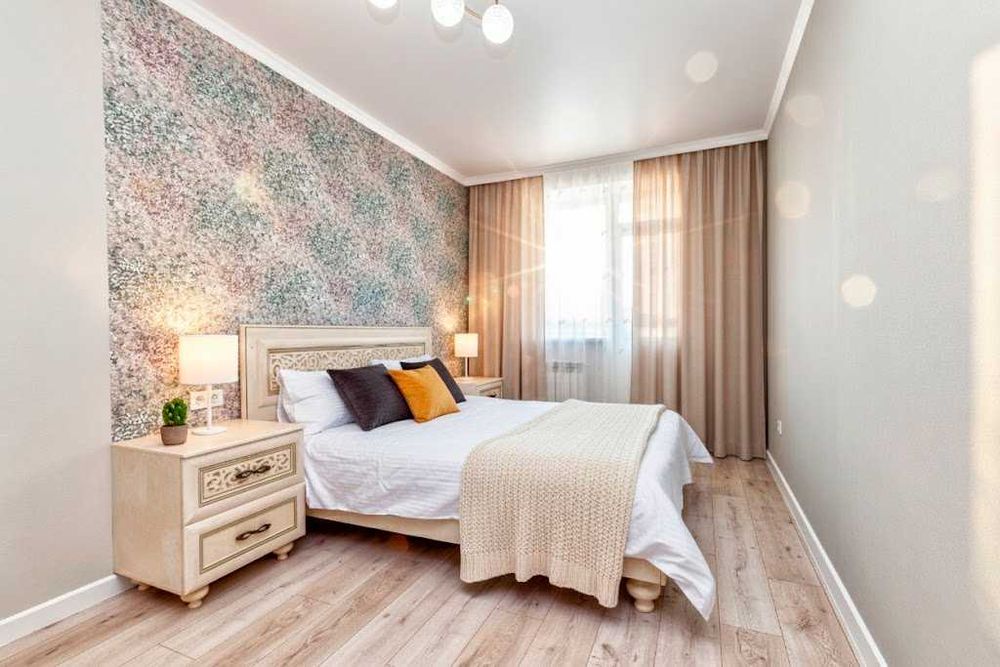 Квартира посуточно: 1, 2 или 3 комнаты целиком, Хан-Шатыр, Левый берег