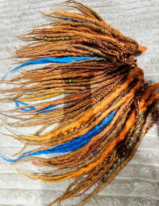 Комплект дред и кос 102 кончика