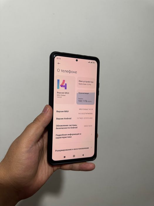 Xiomi Redmi note 10 pro