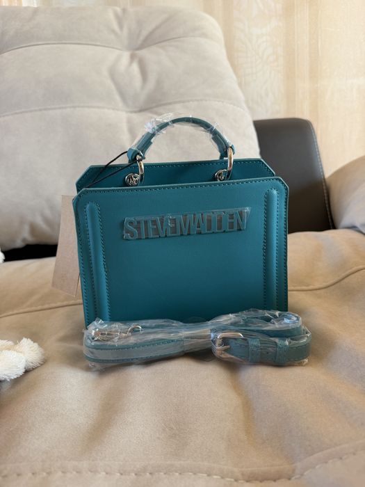 Дамска чанта Steve Madden синя