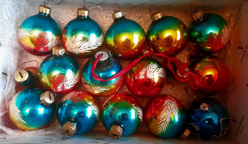 Ёлочные игрушки ссср