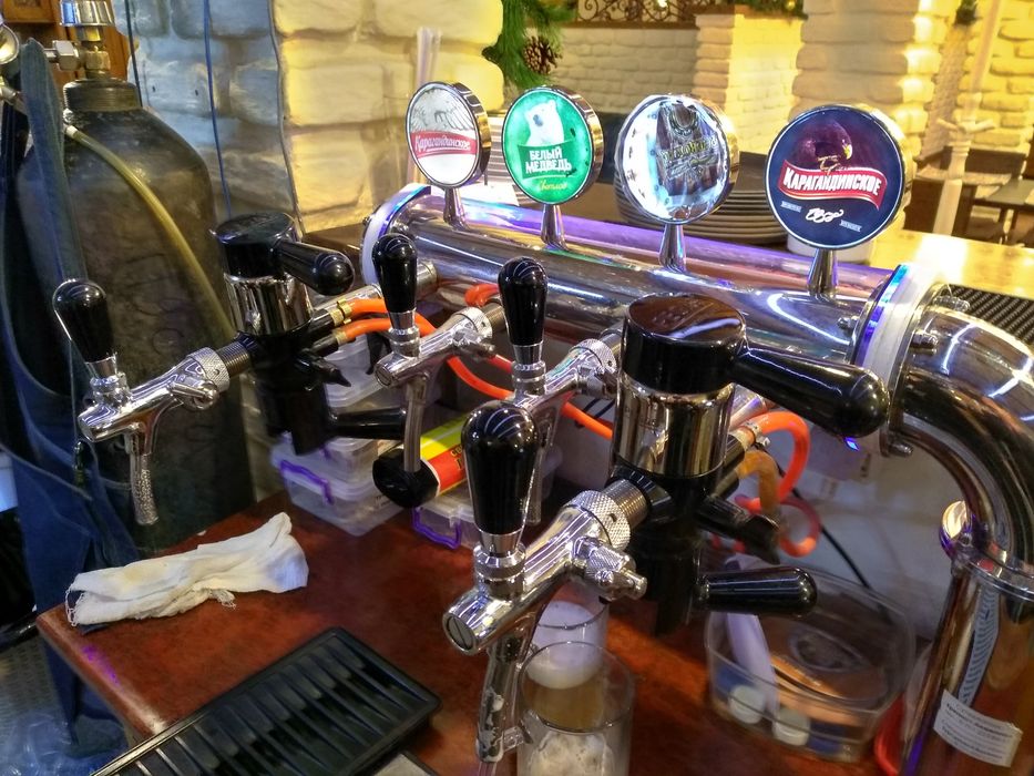 Ustanovka pivo aparat Kibrai