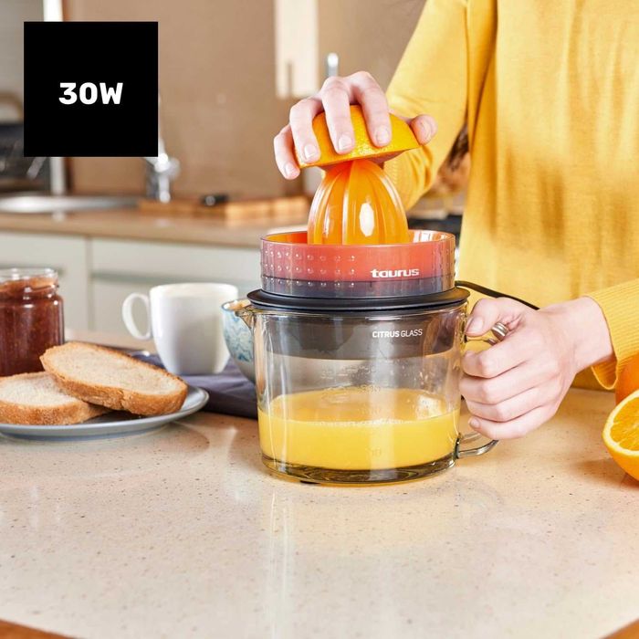 Електрическа Цитруспреса TAURUS, 1л. 30W, Стъклена чаша, НОВО