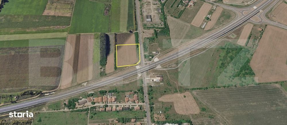 Teren intravilan, 8.974 mp cu PUZ aprobat, zona Baritiu