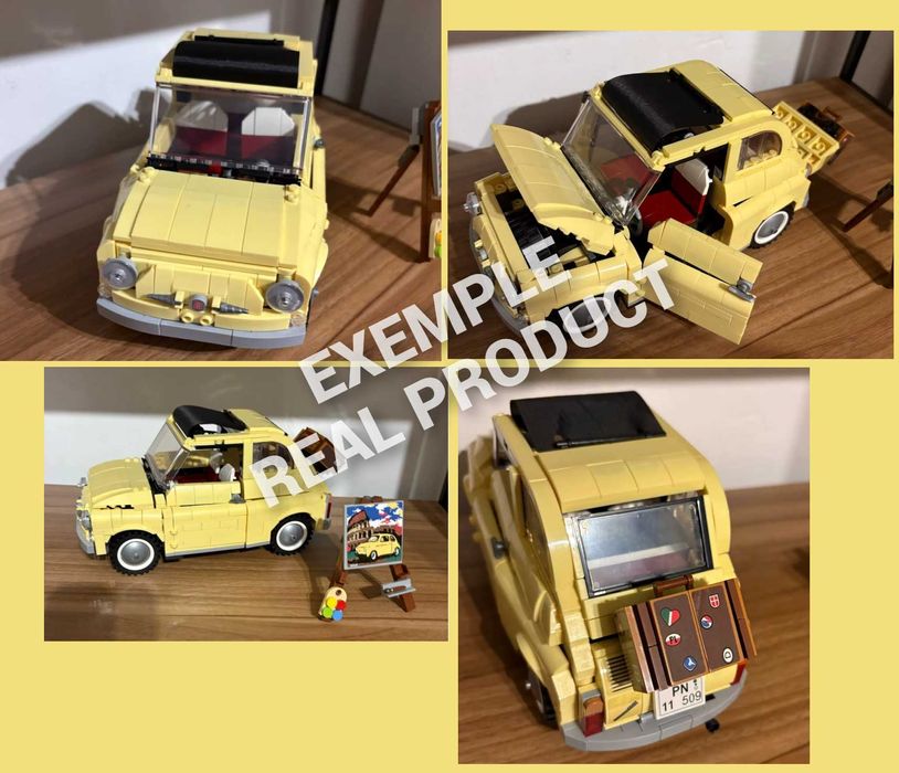 NOU TIP Masina constructie Creator Fiat 500 10271