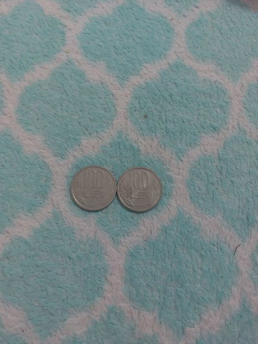 Moneda 100 lei Mihai Viteazul,anul 1993  și 1994