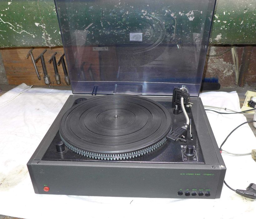Качествен грамофон Unitra G 602 /1981г. от   комплекта Студио 2