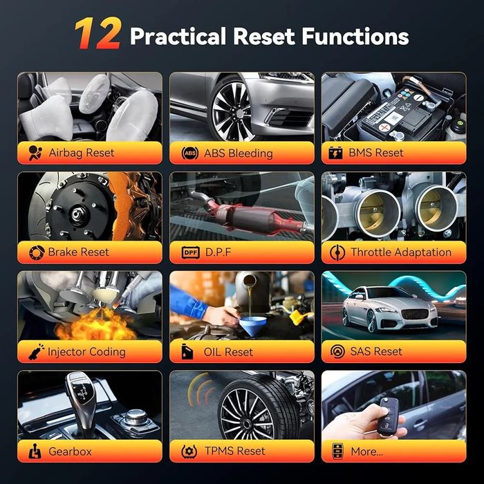 THINKCAR 2025г.Професионална диагностика ,OBD2 скенерБг.Меню