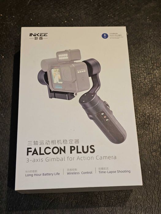 Gimbal 3 Axe INKEE Falcon Plus pentru GoPro / Camere Acțiune - Nou, Cutie