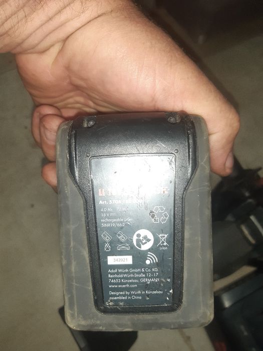 Polizor flex Wurth AWS 18-125P Compact