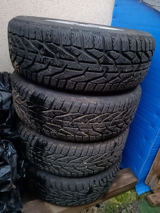 Roti iarna ford 5x108  aliaj  anvelope riken 205/55/16