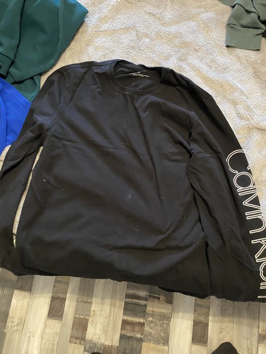 Calvin Klein тениска с дълъг ръкав