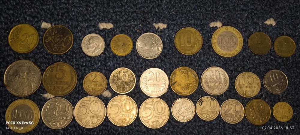 Eski tangalar sotiladi