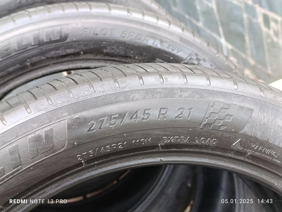 Балон Мишилин размер 21/4 шт 275*45