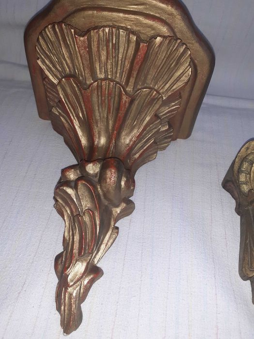 consola lemn decoratiune lemn baroc art nouveau
