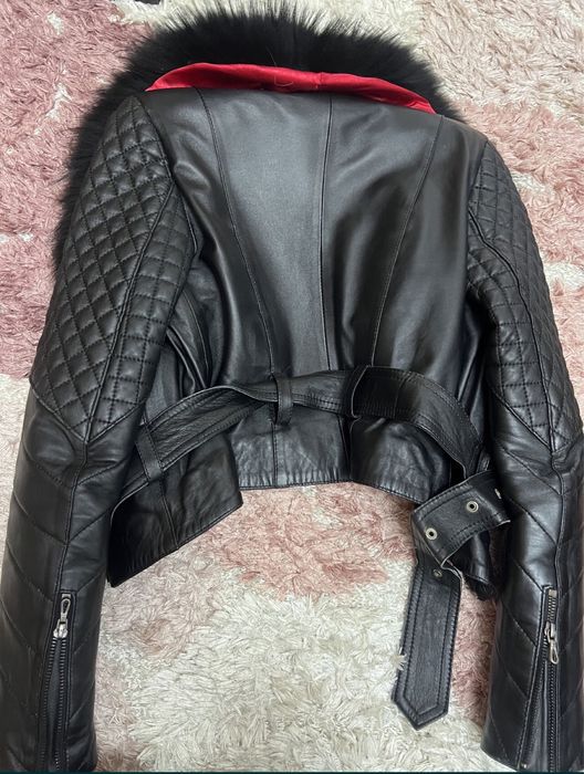 Geaca dama cu blana naturala detasabila