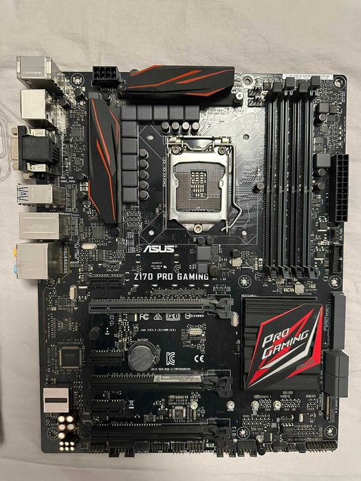 Kit - Placa Video Asus Rog-Strix 1070 8GB 256-bit + ASUS Z170 PRO GAMING + i7 6700k