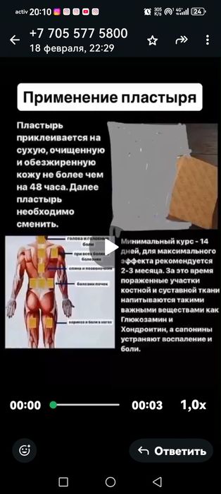 Чудо золотой Пластырь