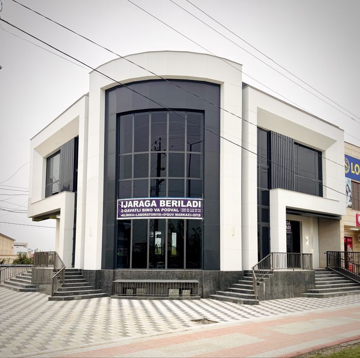 Шаҳрисабз шифохонаси ёнида жойлашган 2 қаватли бино ижарага берилади