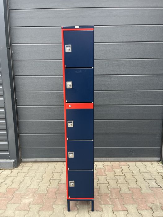 Dulap metalic vestiar / fișet – 5 compartimente