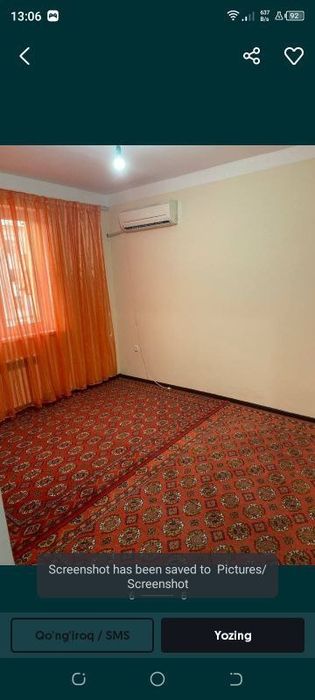 Termiz shahrida 2 xonali kvartira  sotiladi 47 kv
