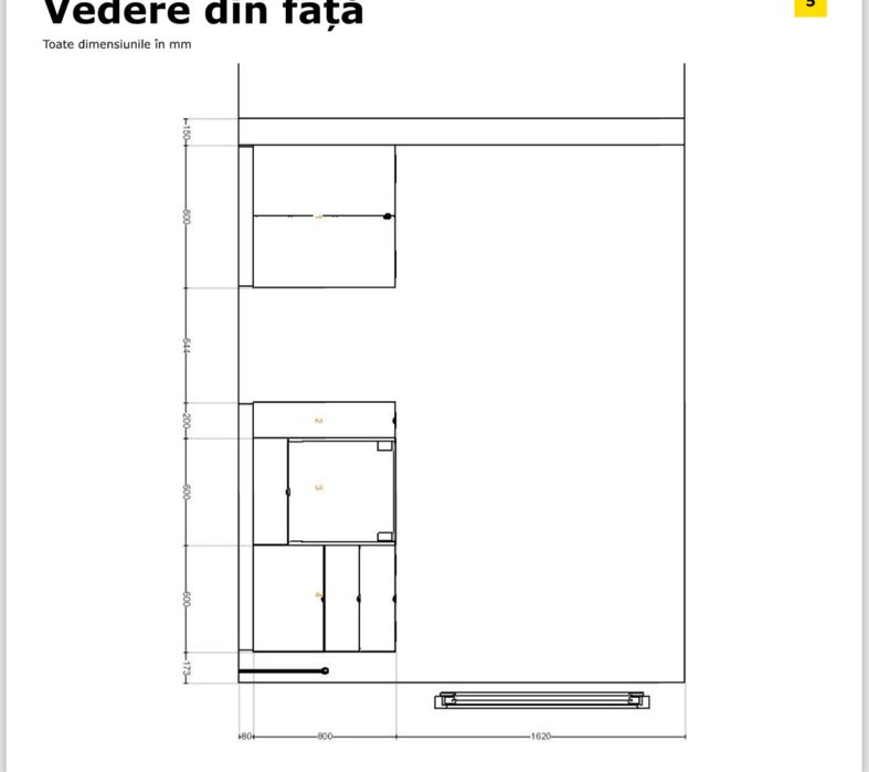 Mobila de bucatarie si dormitor Ikea