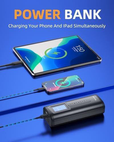 Compresor portabil pentru bicicleta/auto/moto 150 psi