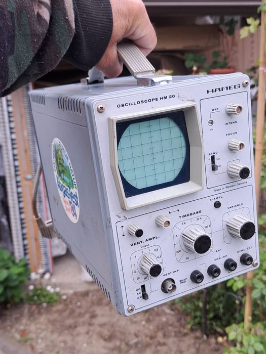 Hameg osciloscop vintage functional